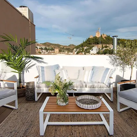 Luxury Plaza Nueva Retreat Panoramic Terrace Granada